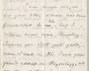 Letter, Charles R. Darwin to John Burdon-Sanderson, August 15, 1873 - pg. 1